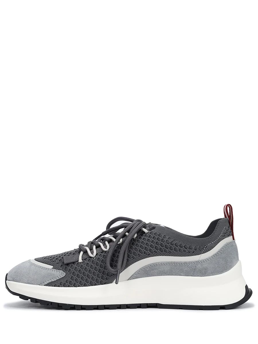 Кроссовки текстильные BALLY MSK09W TE041 U7B2 E Серый  Фото 3