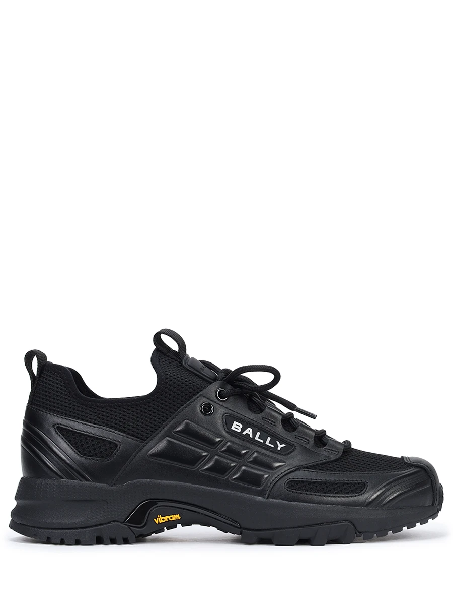 Кроссовки комбинированные BALLY MSK0DD TE037 U901 E Черный 