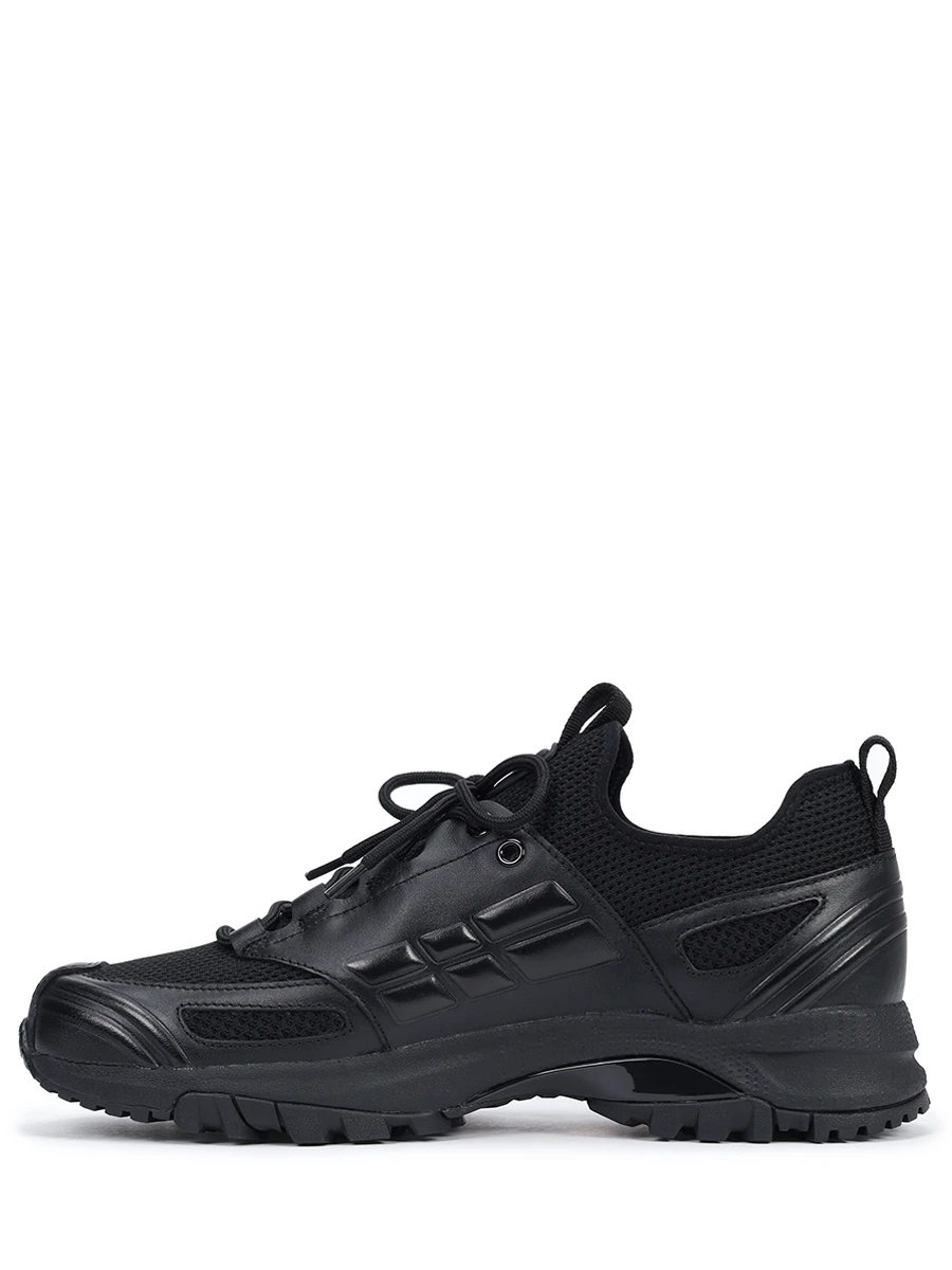 Кроссовки комбинированные BALLY MSK0DD TE037 U901 E Черный  Фото 3