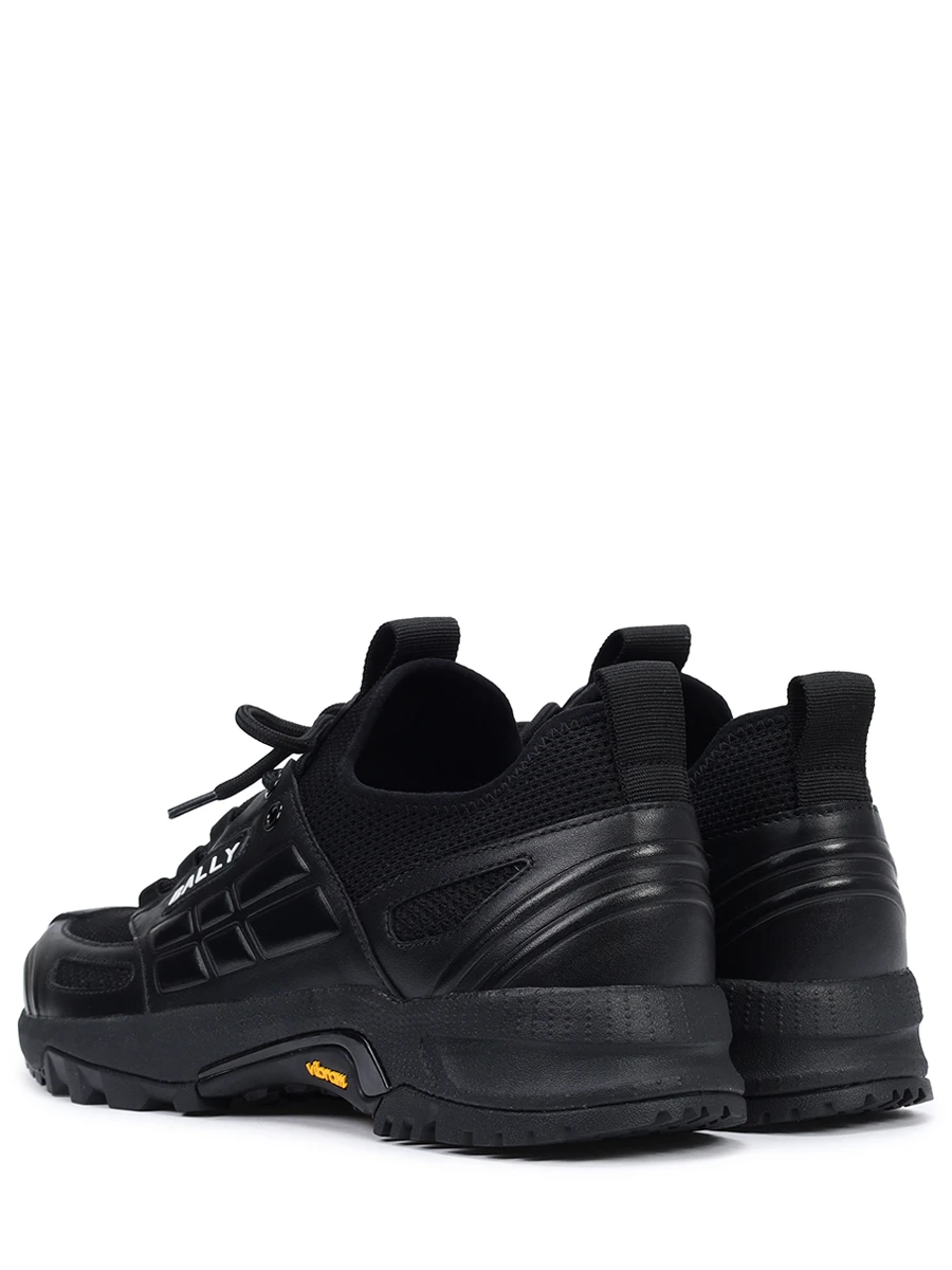 Кроссовки комбинированные BALLY MSK0DD TE037 U901 E Черный  Фото 4