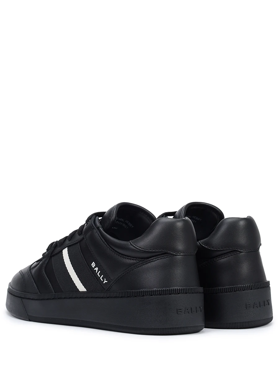 Кеды кожаные BALLY MSK08Y VT179 I9S1 E Черный  Фото 4