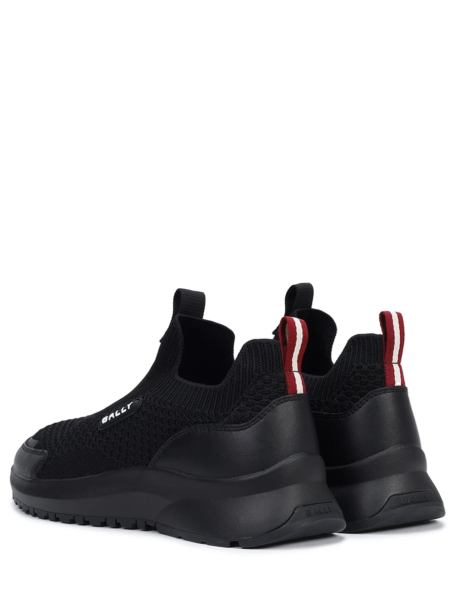 Кроссовки текстильные BALLY MSK09V TE032 I903 E Черный  Фото 4