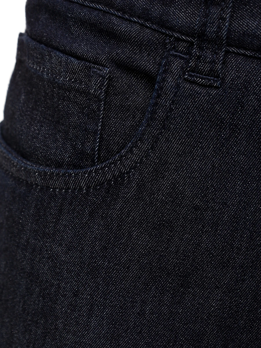 Джинсы Regular Fit из хлопка и лиоцелла CANALI PX01198/91719/301 Темно- Синий  Фото 6