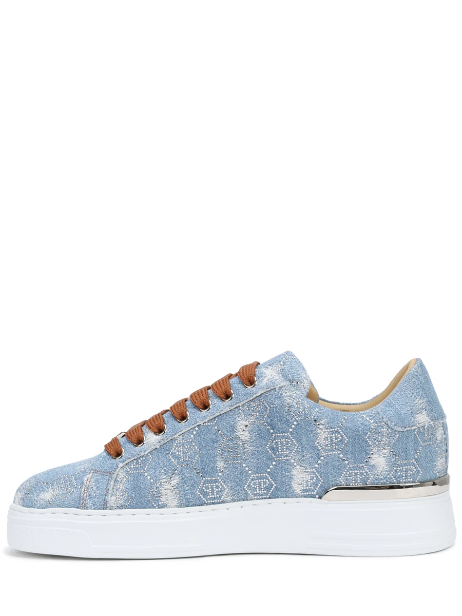 Кеды джинсовые PHILIPP PLEIN WSC2768/08 Деним  Фото 3