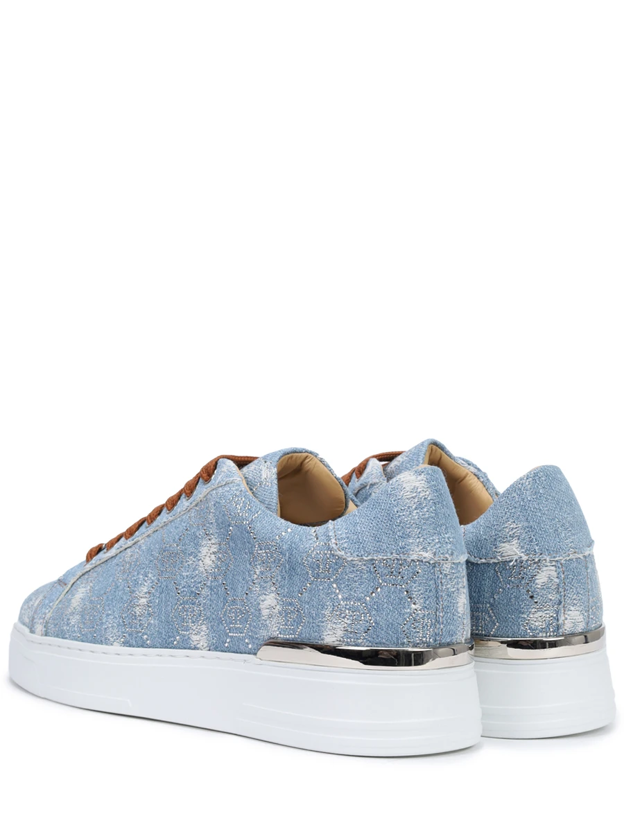 Кеды джинсовые PHILIPP PLEIN WSC2768/08 Деним  Фото 4
