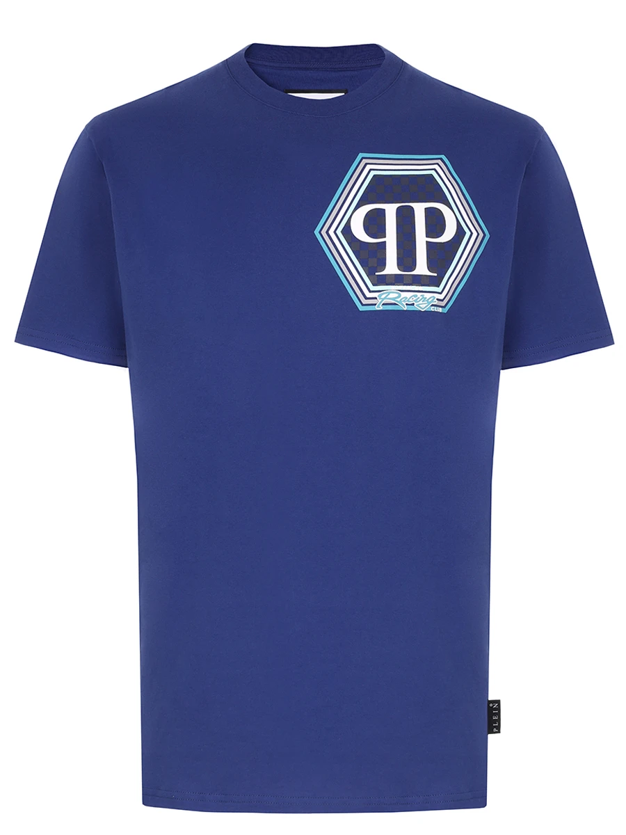 Футболка хлопковая PHILIPP PLEIN MTK8106/14 Синий 