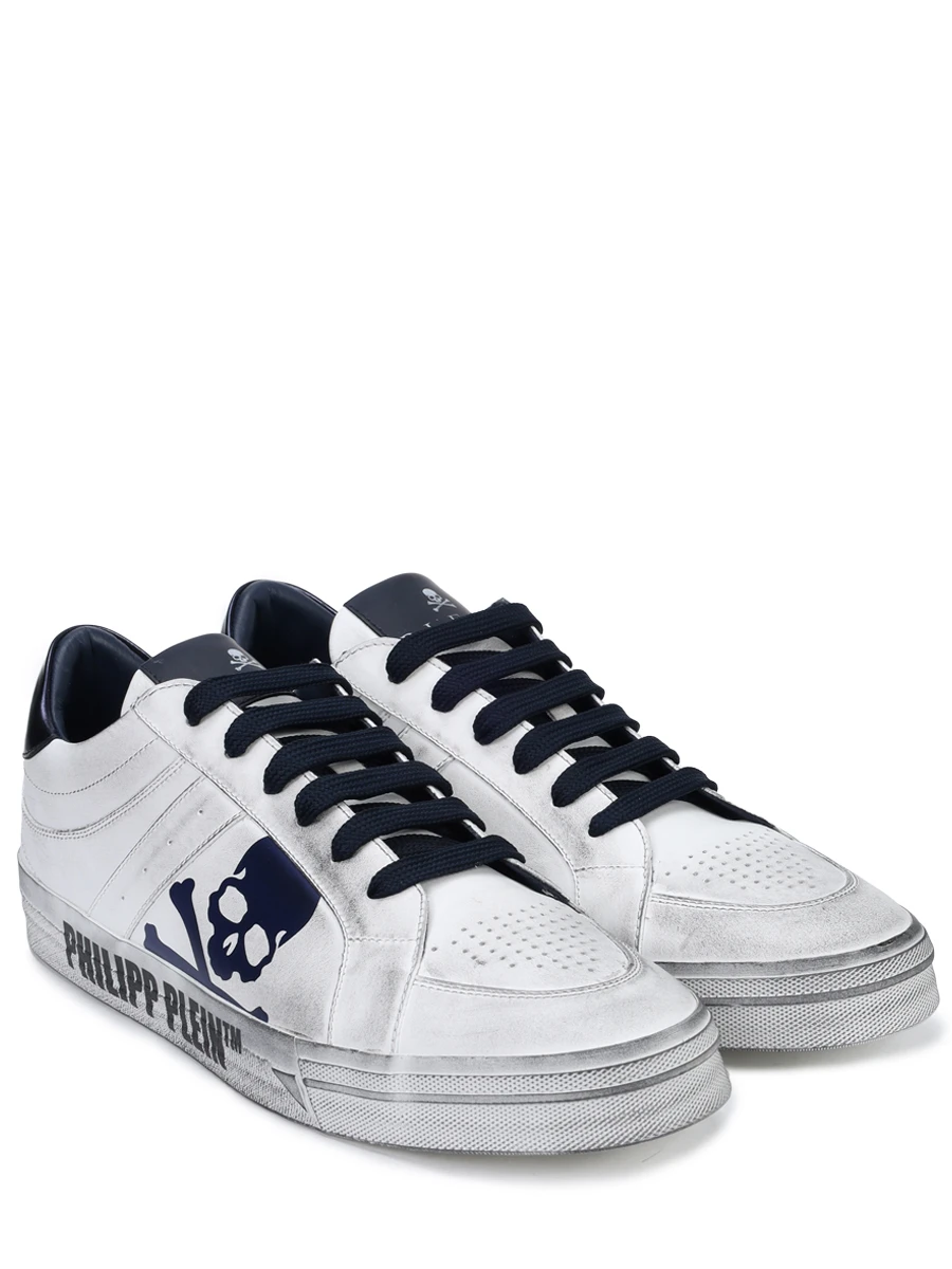 Кеды кожаные PHILIPP PLEIN USC0634/0114 Синий  Фото 2