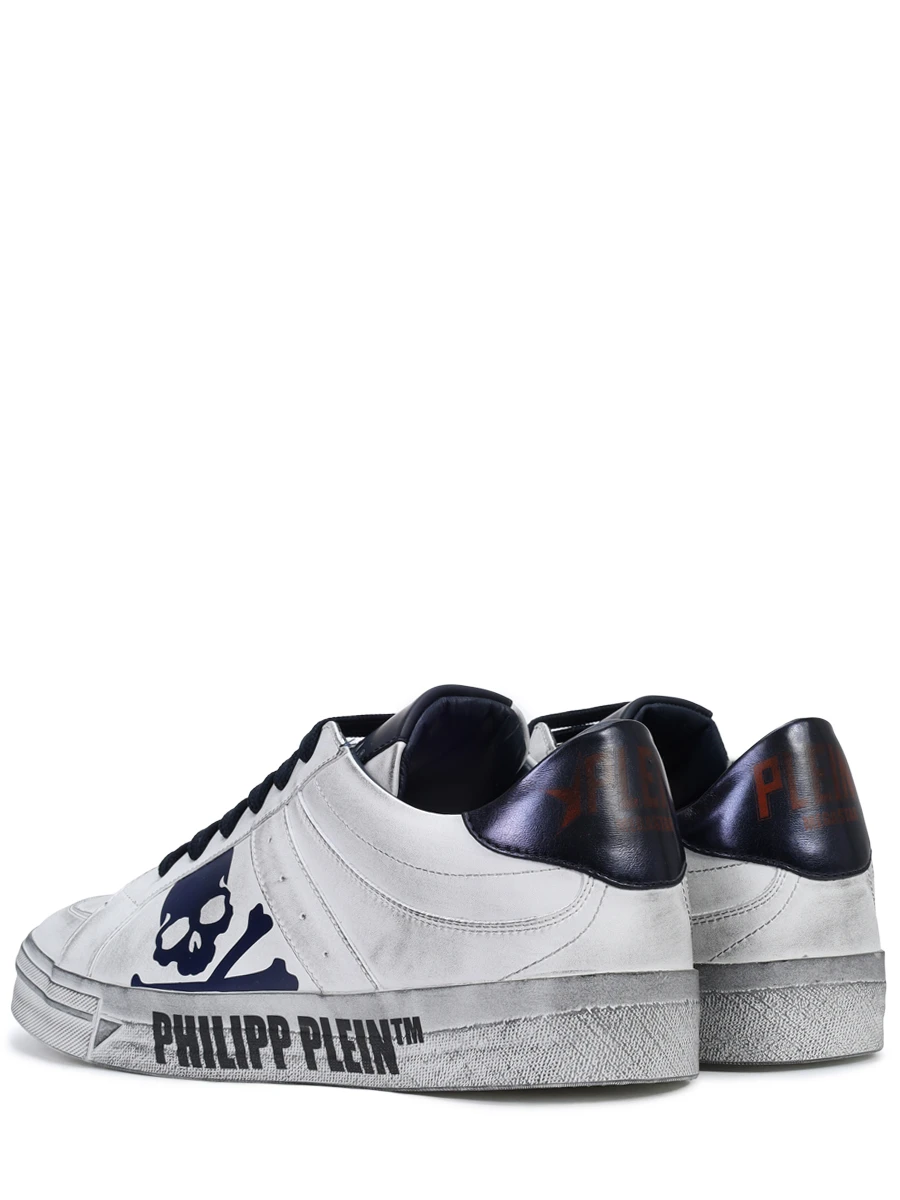 Кеды кожаные PHILIPP PLEIN USC0634/0114 Синий  Фото 4
