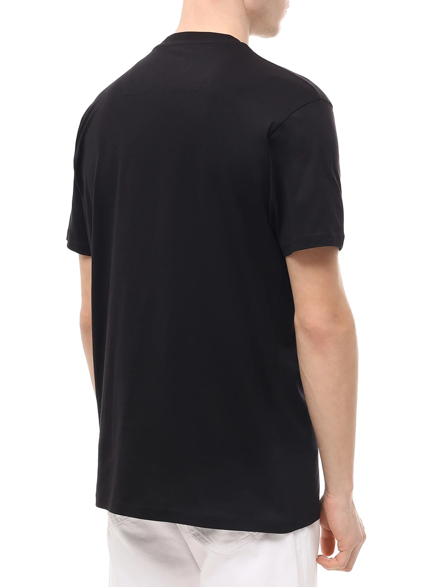 Футболка хлопковая PHILIPP PLEIN MTK8105/02 Черный  Фото 3