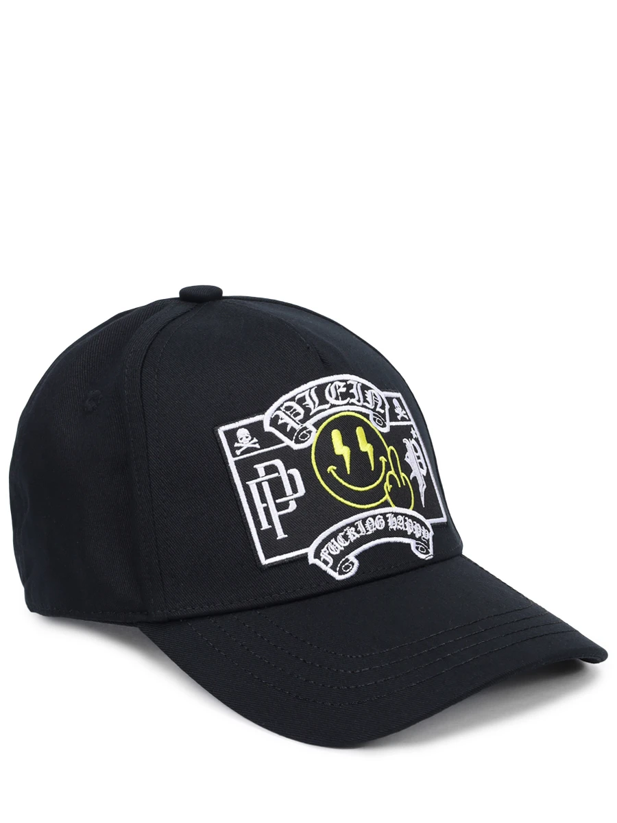 Бейсболка хлопковая PHILIPP PLEIN UAC0512/02 Черный 