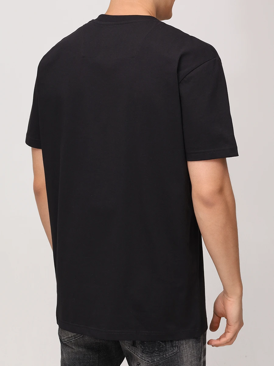 Футболка хлопковая PHILIPP PLEIN MTK8165/02 Черный  Фото 3
