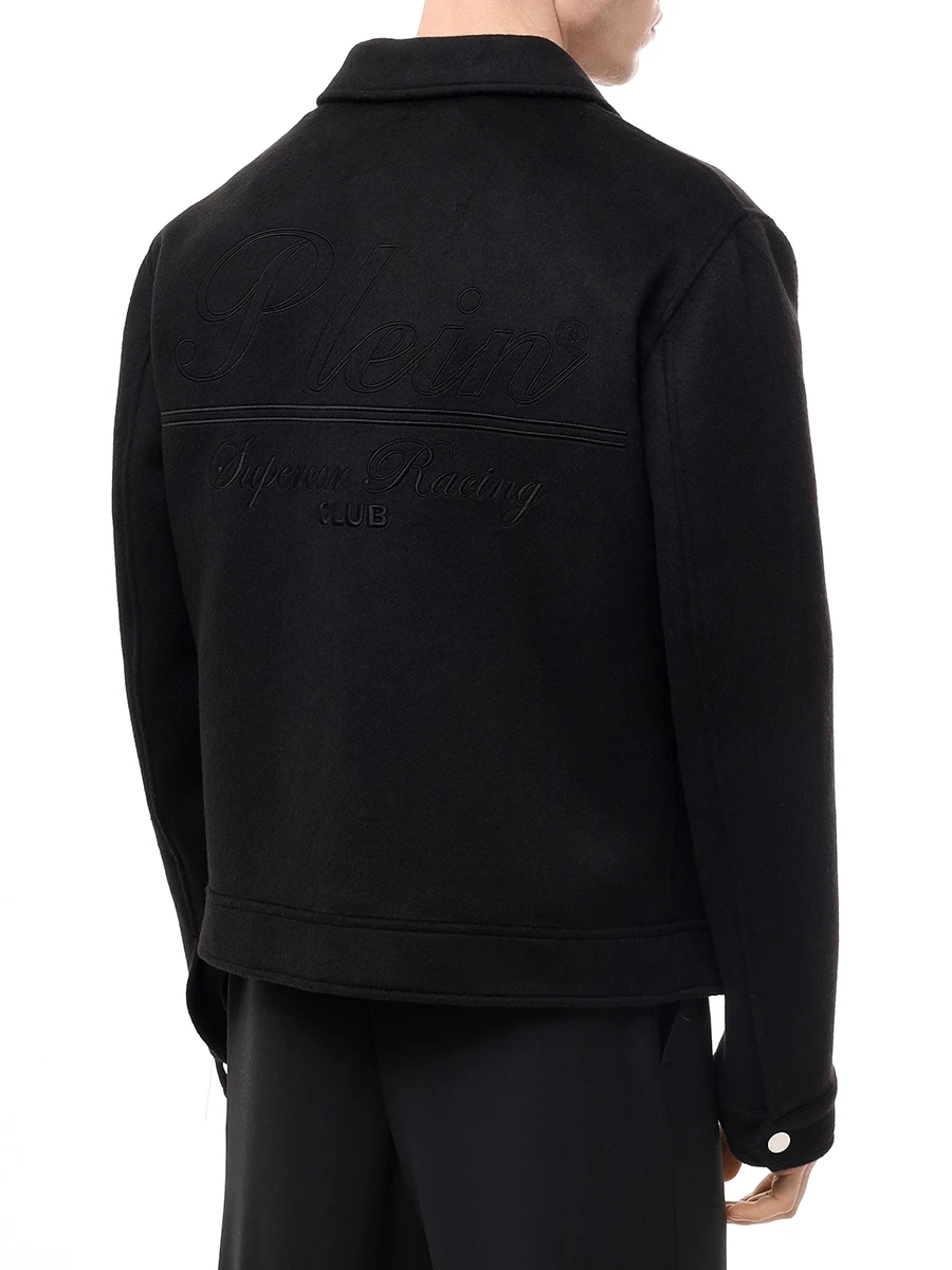 Куртка шерстяная PHILIPP PLEIN MRB2733/02 Черный  Фото 3