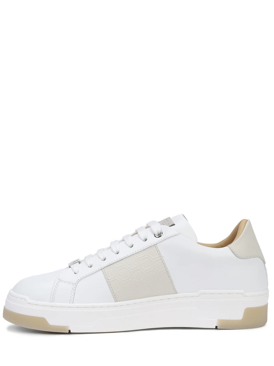 Кеды кожаные PHILIPP PLEIN USC0706/0106 Белый  Фото 3