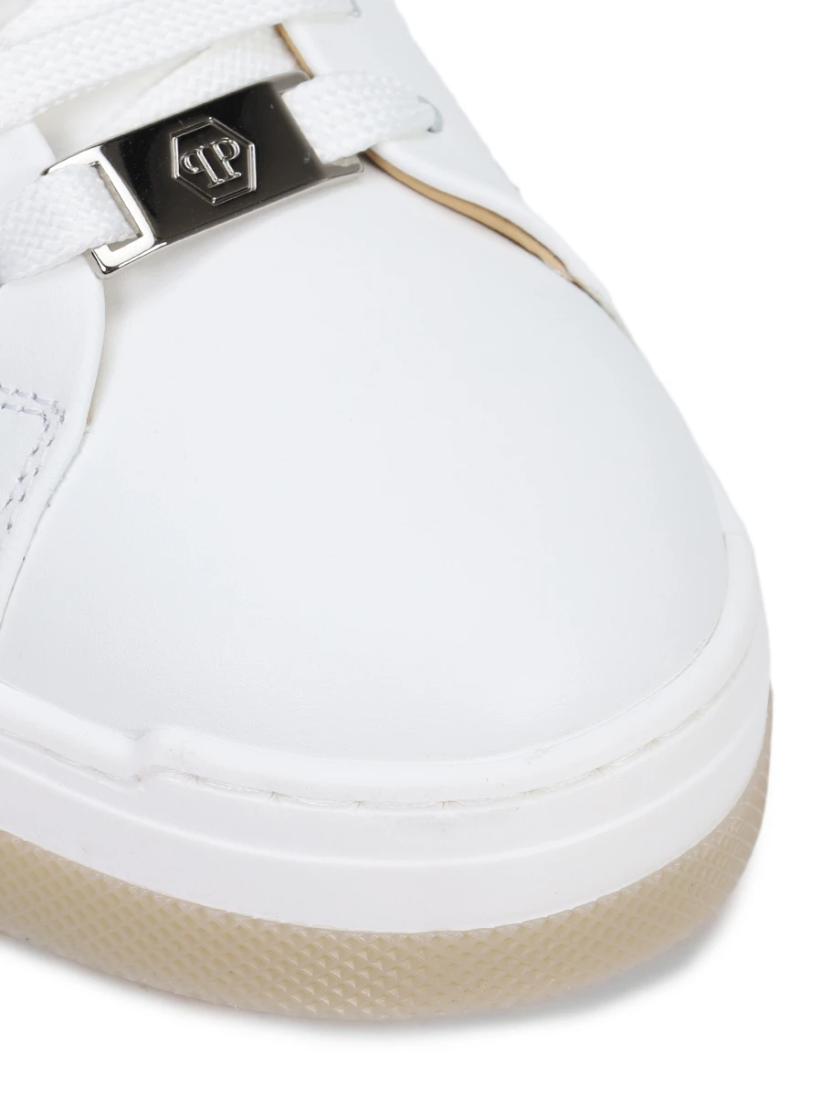 Кеды кожаные PHILIPP PLEIN USC0706/0106 Белый  Фото 5