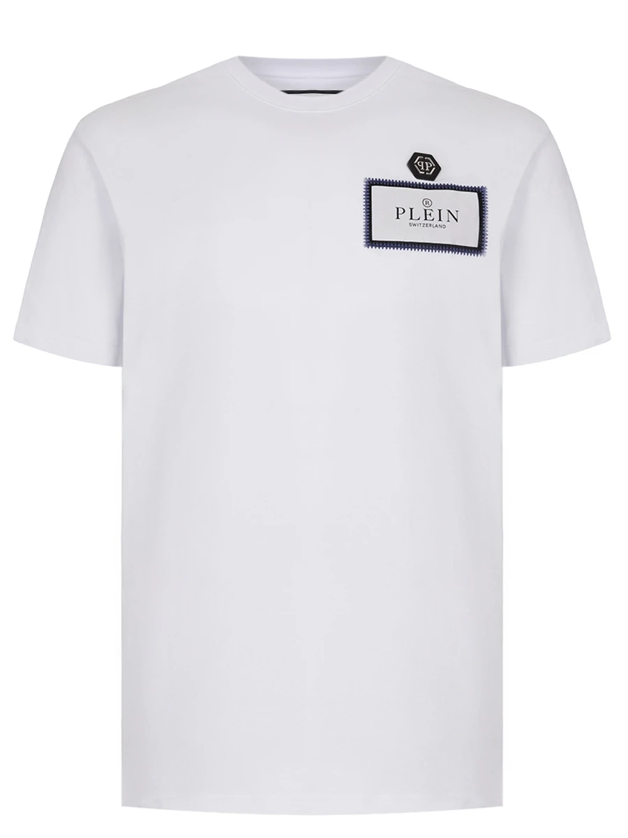 Футболка хлопковая PHILIPP PLEIN MTK8133/01 Белый 