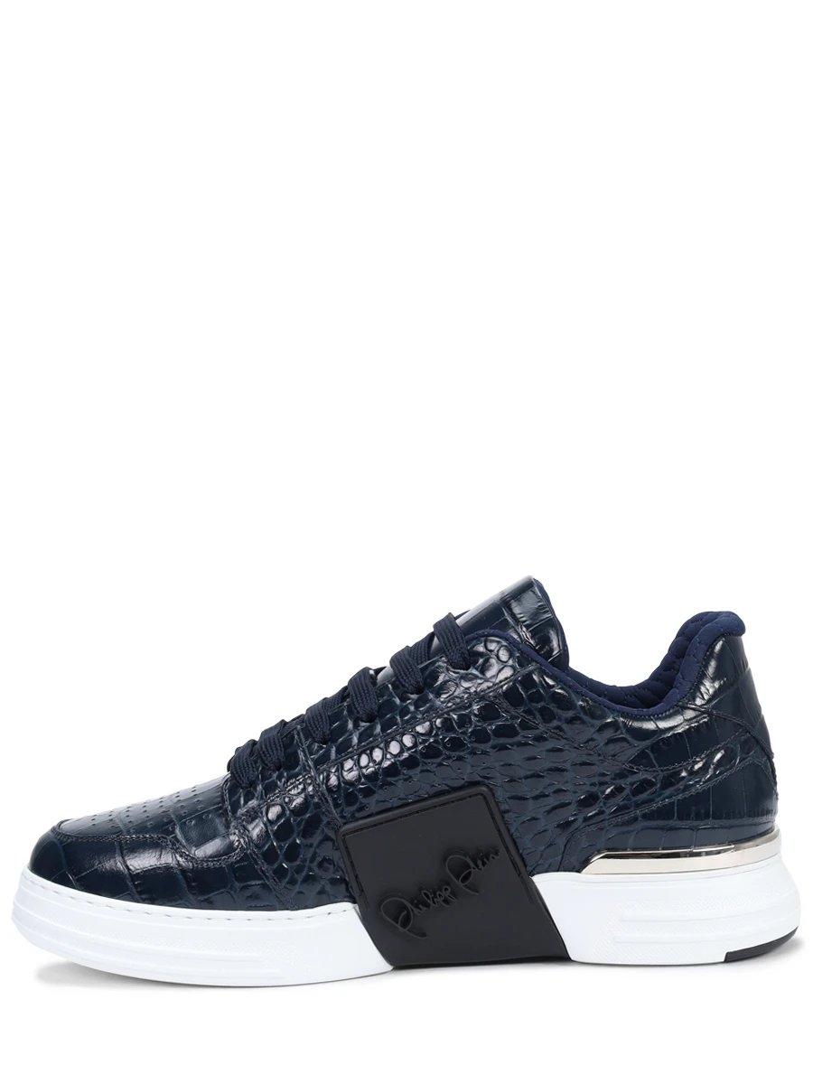 Кеды кожаные PHILIPP PLEIN USC0695/14 Синий  Фото 3