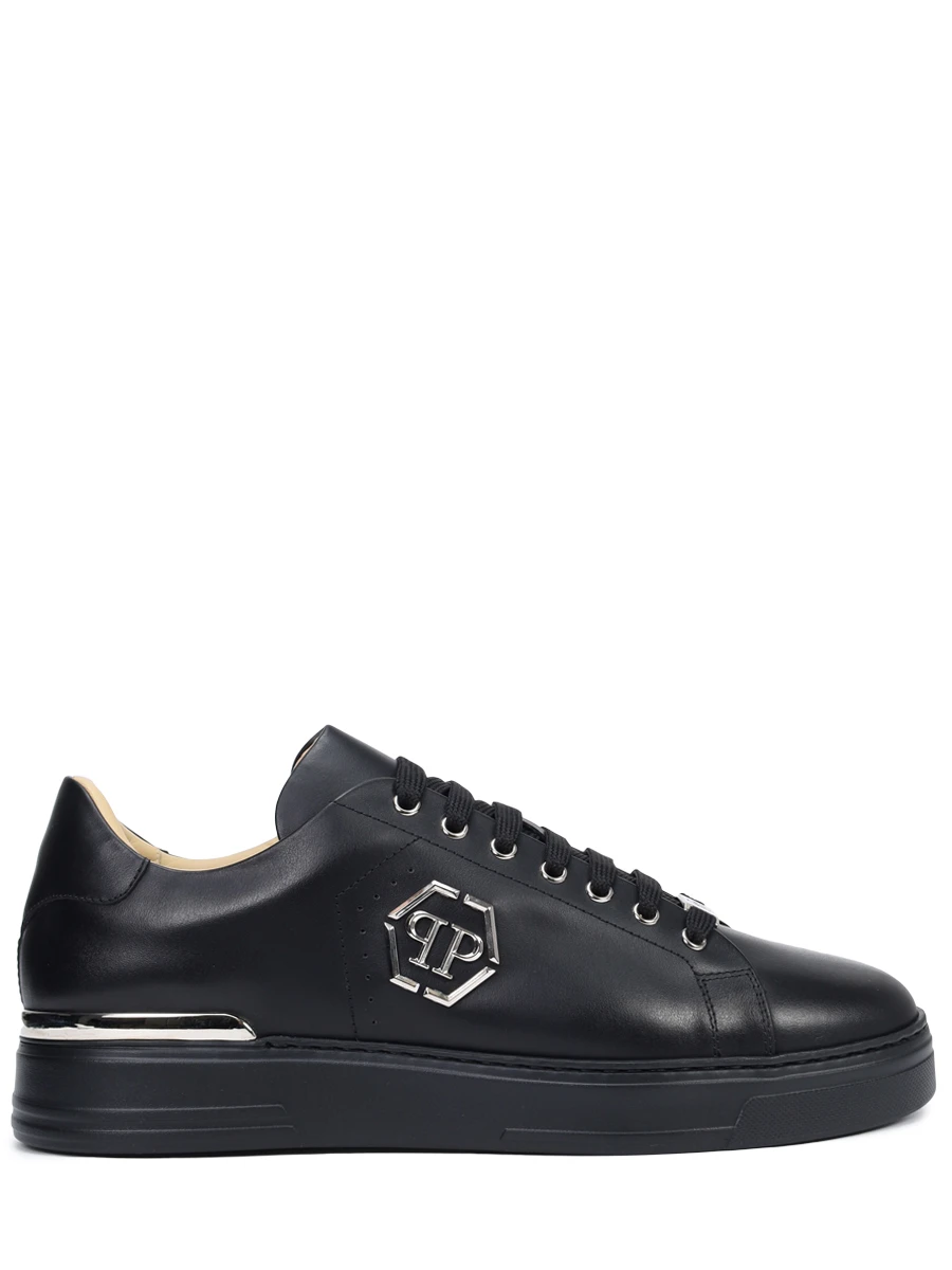 Кеды кожаные PHILIPP PLEIN USC0670/0202 Черный 