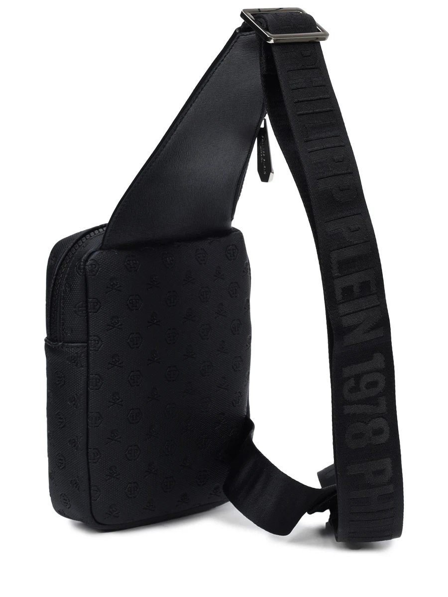 Сумка текстильная PHILIPP PLEIN MBA1450/02 Черный  Фото 3
