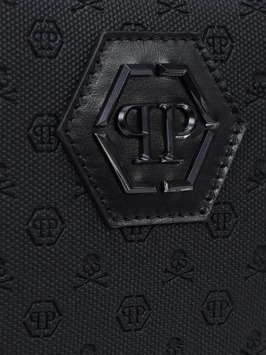 Сумка текстильная PHILIPP PLEIN MBA1450/02 Черный  Фото 5