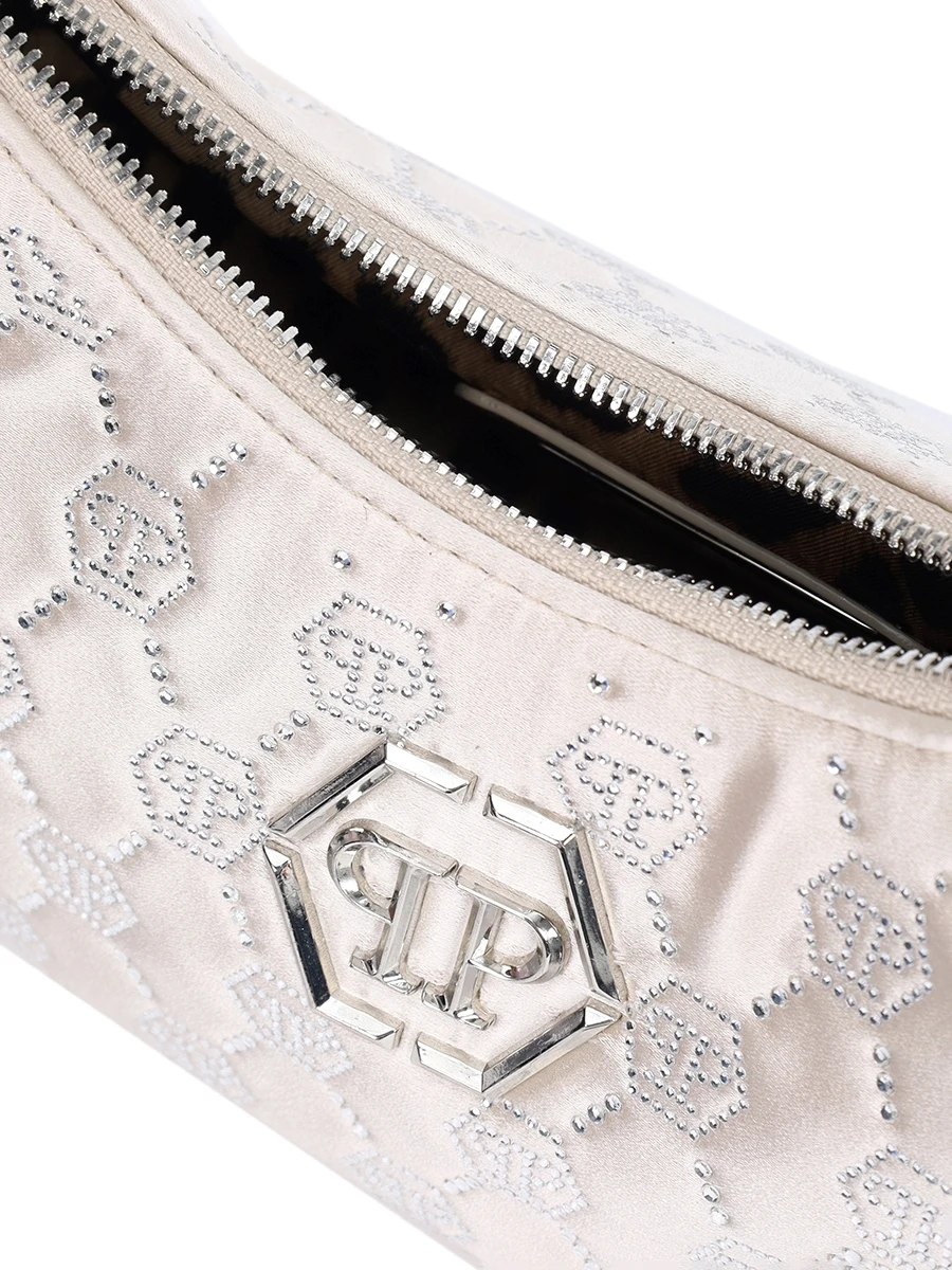 Сумка текстильная PHILIPP PLEIN WBA2074/6006 Бежевый  Фото 4