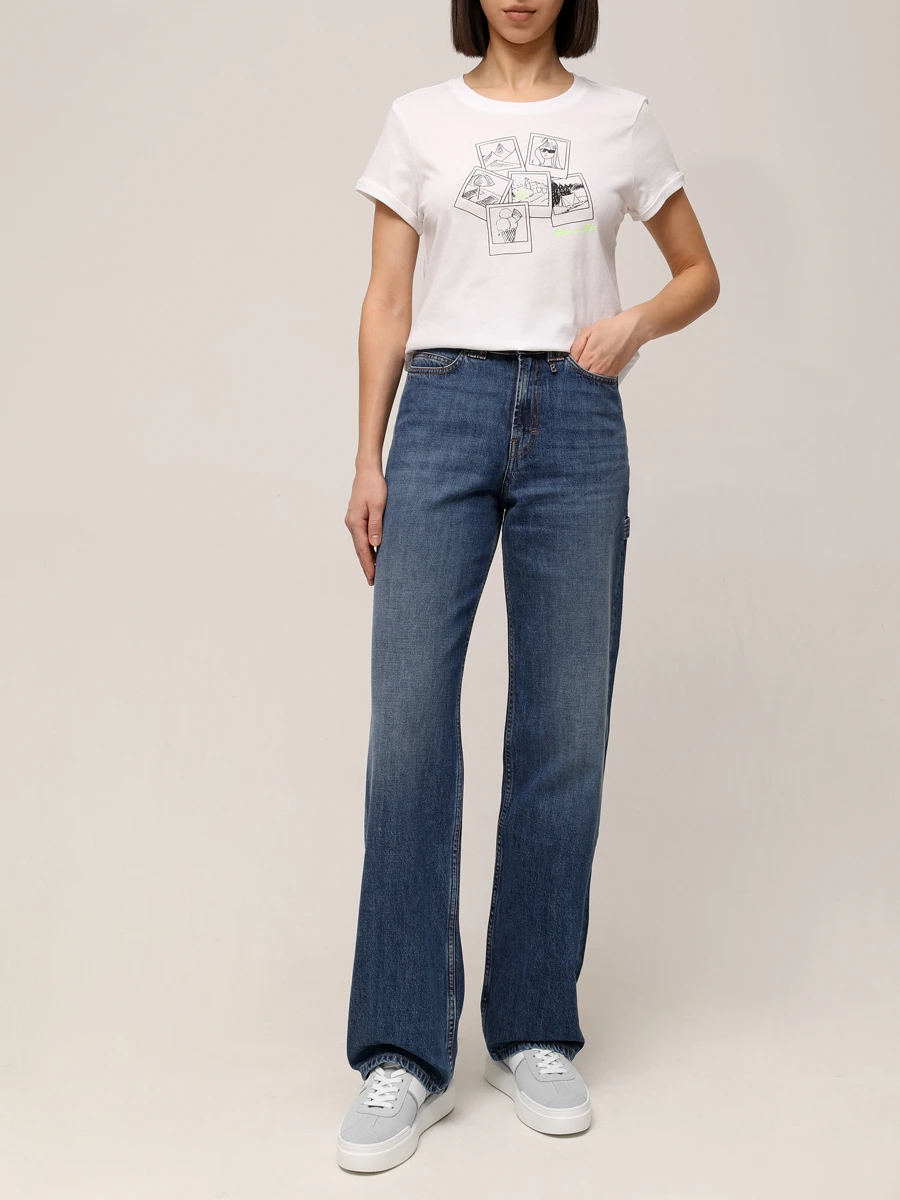 Джинсы хлопковые Dyna BOGNER 16098773/416 DYNA Синий  Фото 2