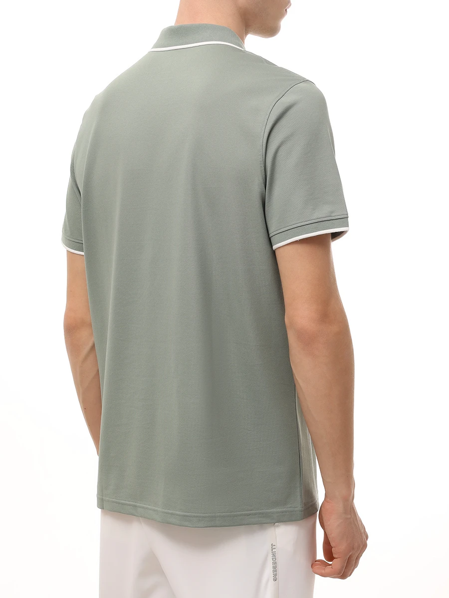 Поло Regular Fit хлопковое Timo BOGNER 58392727/230 TIMO-7 Мятный  Фото 3