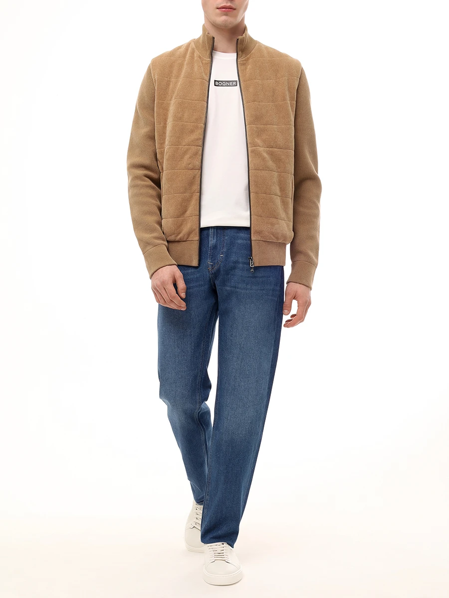 Джинсы Regular Fit хлопковые Brian BOGNER 18528915/420 BRIAN-G Голубой  Фото 2