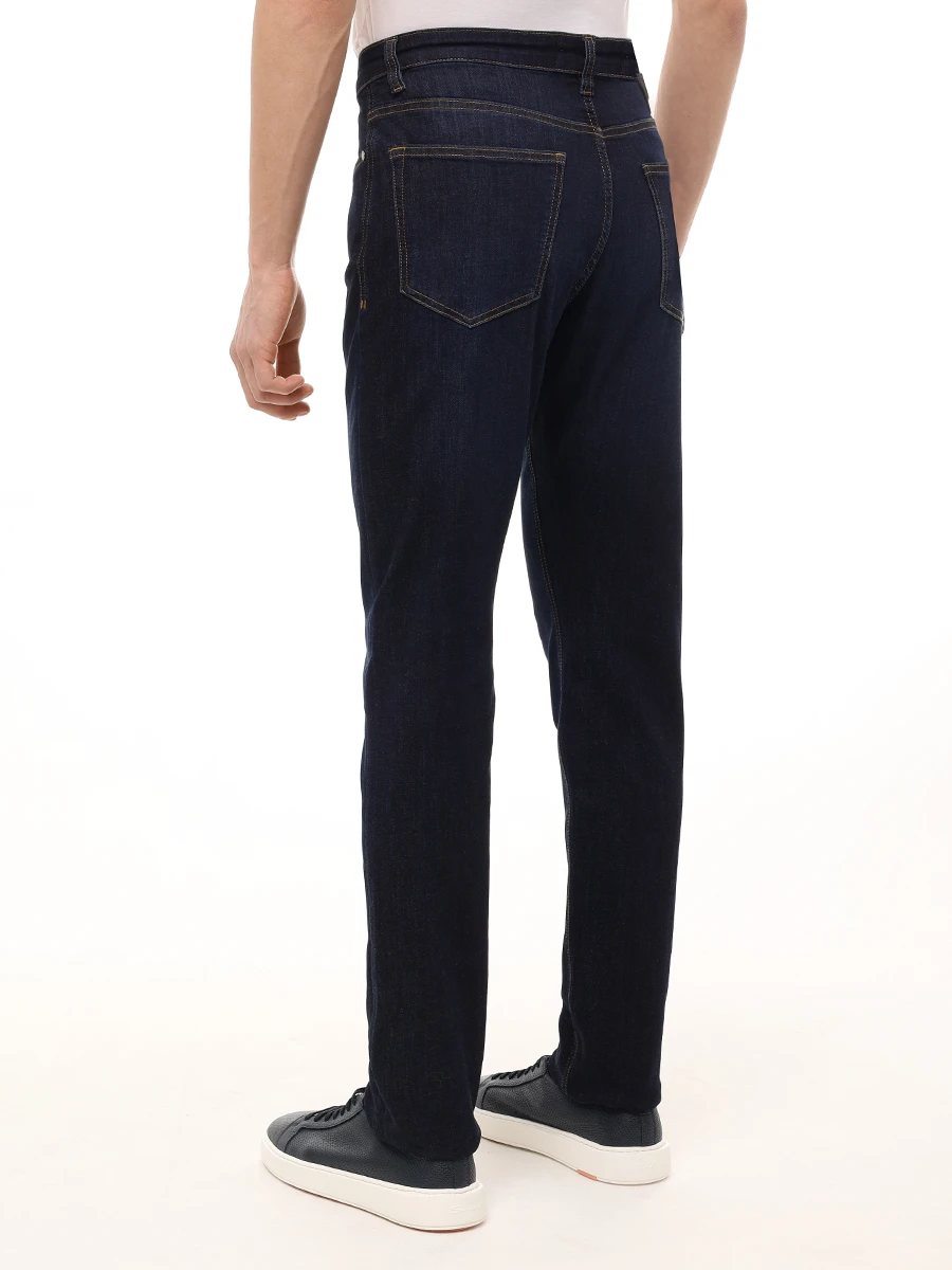 Джинсы Regular Fit хлопковые Rob BOGNER 18287304/434 ROB-G Деним  Фото 3