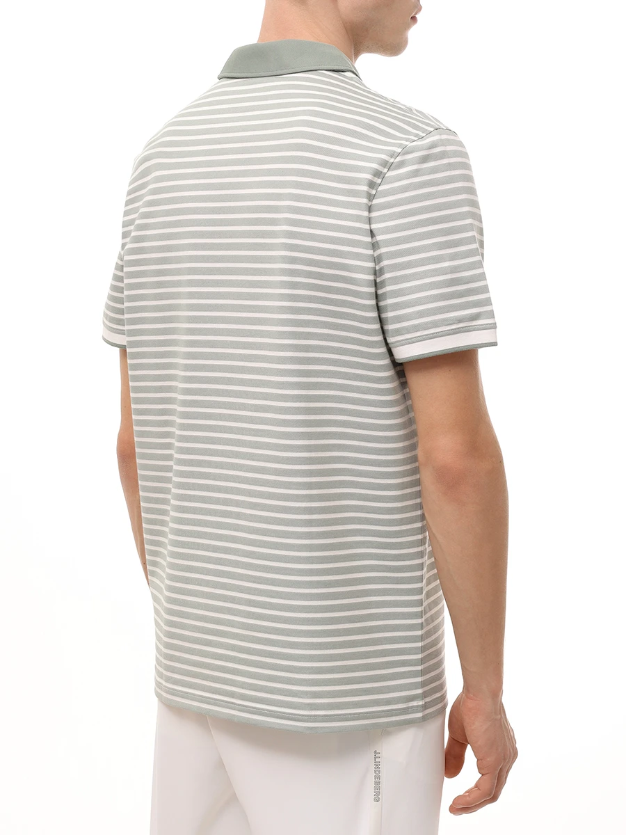 Поло Regular Fit хлопковое Timo BOGNER 58158760/S23 TIMO-5F Мятный  Фото 3