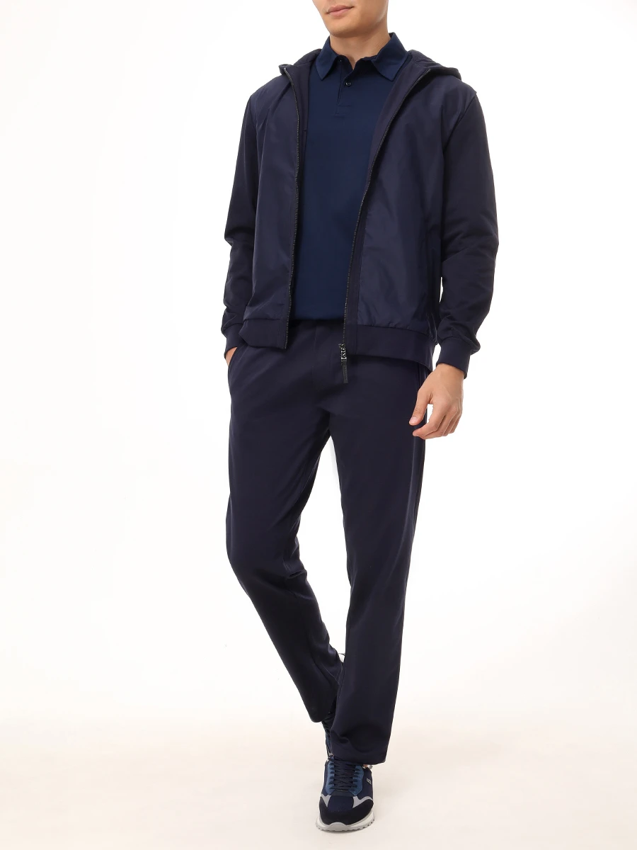 Олимпийка комбинированная BOGNER 88289497/464 Синий  Фото 2