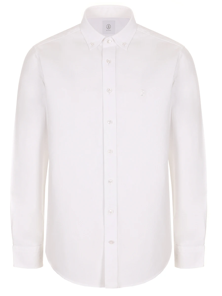 Рубашка Slim Fit хлопковая Timi BOGNER 58679212/031 Белый 