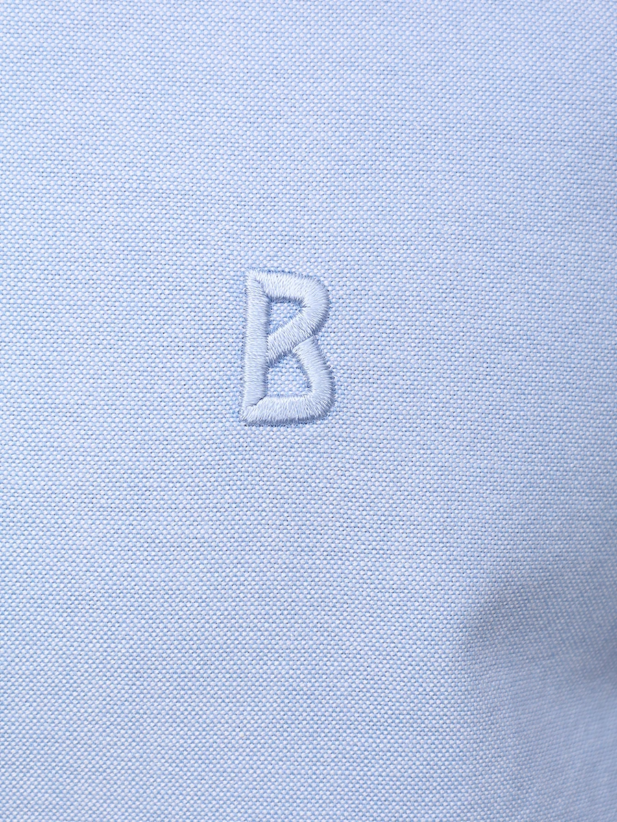 Рубашка Slim Fit хлопковая Timi BOGNER 58679212/331 Голубой  Фото 7