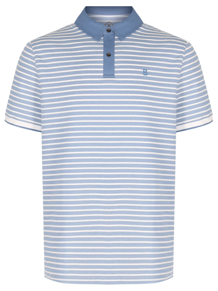 

Поло хлопковое Timo, Голубой, 58158760/S34