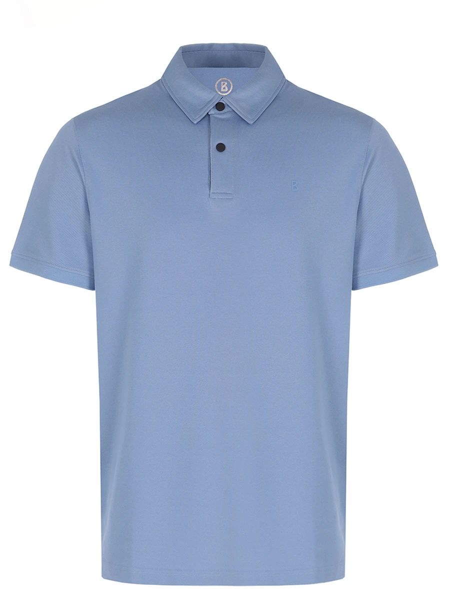 Поло Regular Fit хлопковое Timo BOGNER 58162727/348 Голубой 