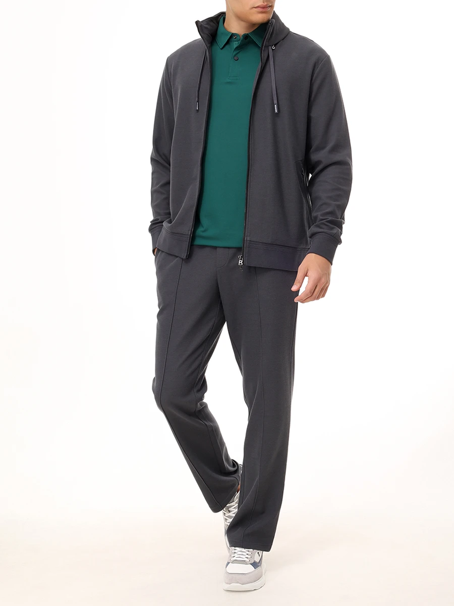 Поло Regular Fit хлопковое Timo BOGNER 58162727/247 Зеленый  Фото 2