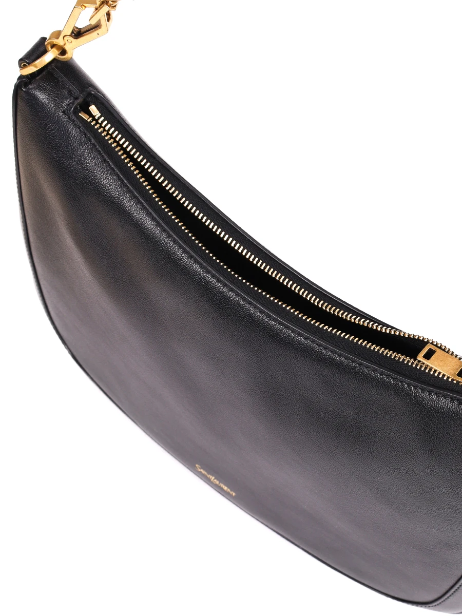 Сумка кожаная SAINT LAURENT 808183-AADY4-1000 Черный  Фото 5