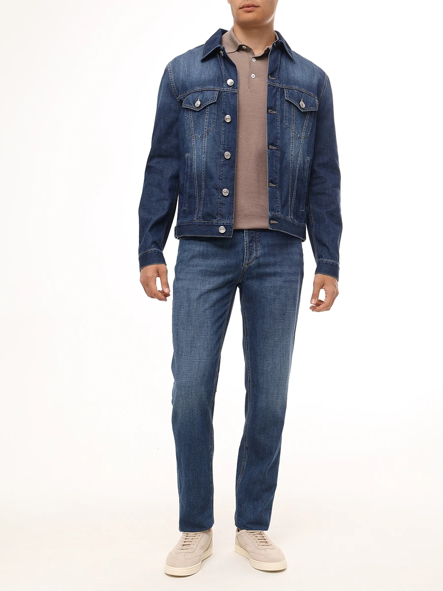 

Джинсы Traditional Fit хлопковые, Синий, ME645D3210 C1468