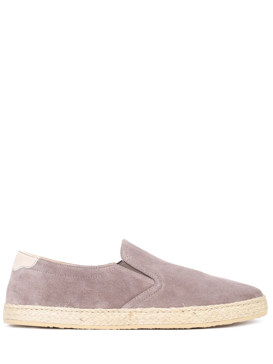 Эспадрильи замшевые BRUNELLO CUCINELLI MZUSISI837 CDH26 Коричневый 