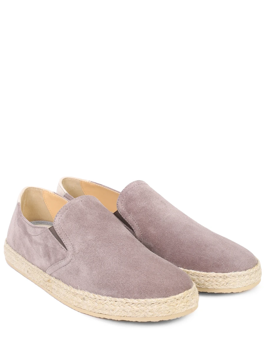 Эспадрильи замшевые BRUNELLO CUCINELLI MZUSISI837 CDH26 Коричневый  Фото 2