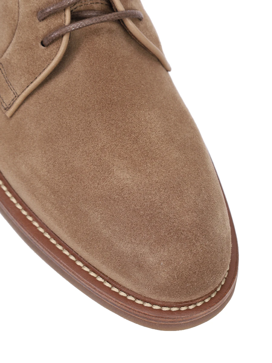 

Дерби замшевые, Коричневый, MZUNICE722 C2747