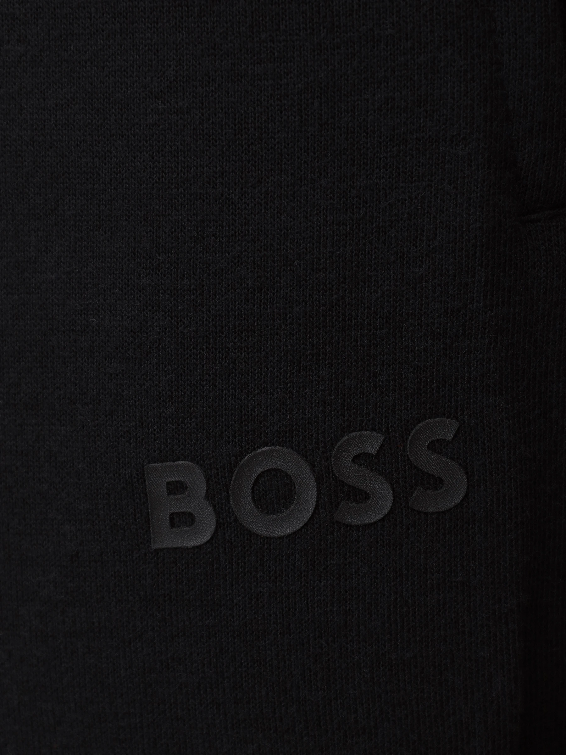 Брюки из хлопка и лиоцелла BOSS 50524759/001 Черный  Фото 7