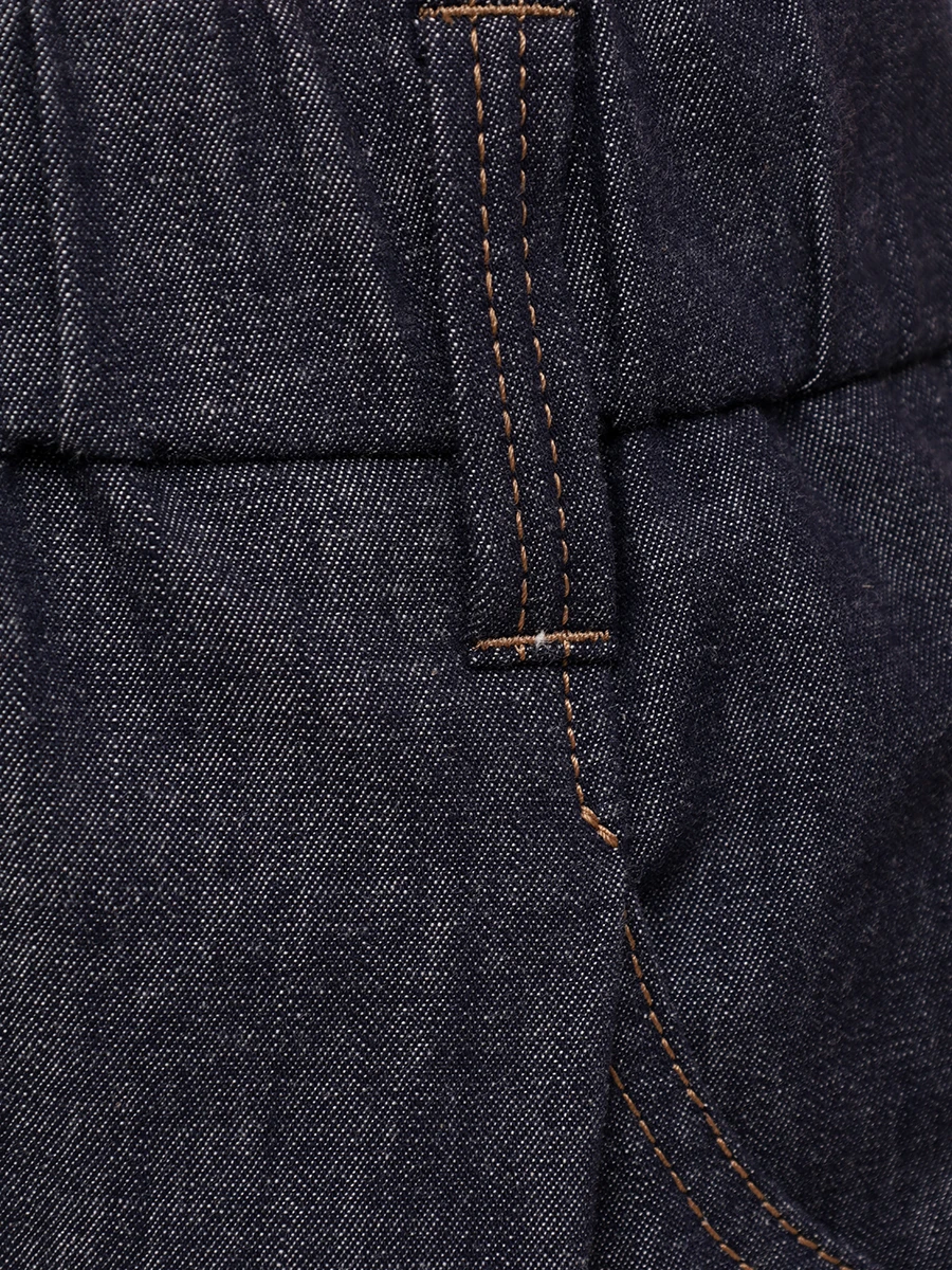 Джинсы хлопковые BRUNELLO CUCINELLI MA782P5567 C001 Синий  Фото 6