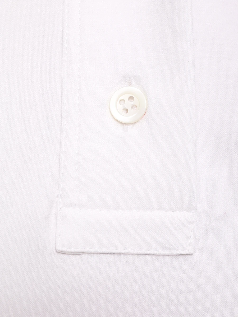 Платье-поло хлопковое BRUNELLO CUCINELLI ML946AVD13 C159 Белый  Фото 6