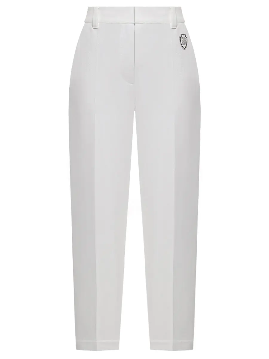 

Брюки хлопковые, Белый, MA126P8873 C1542