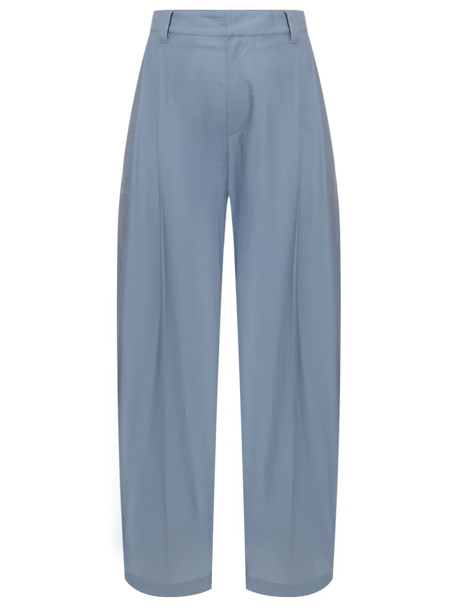 Брюки хлопковые BRUNELLO CUCINELLI M0F79P8853 C2873 Голубой 