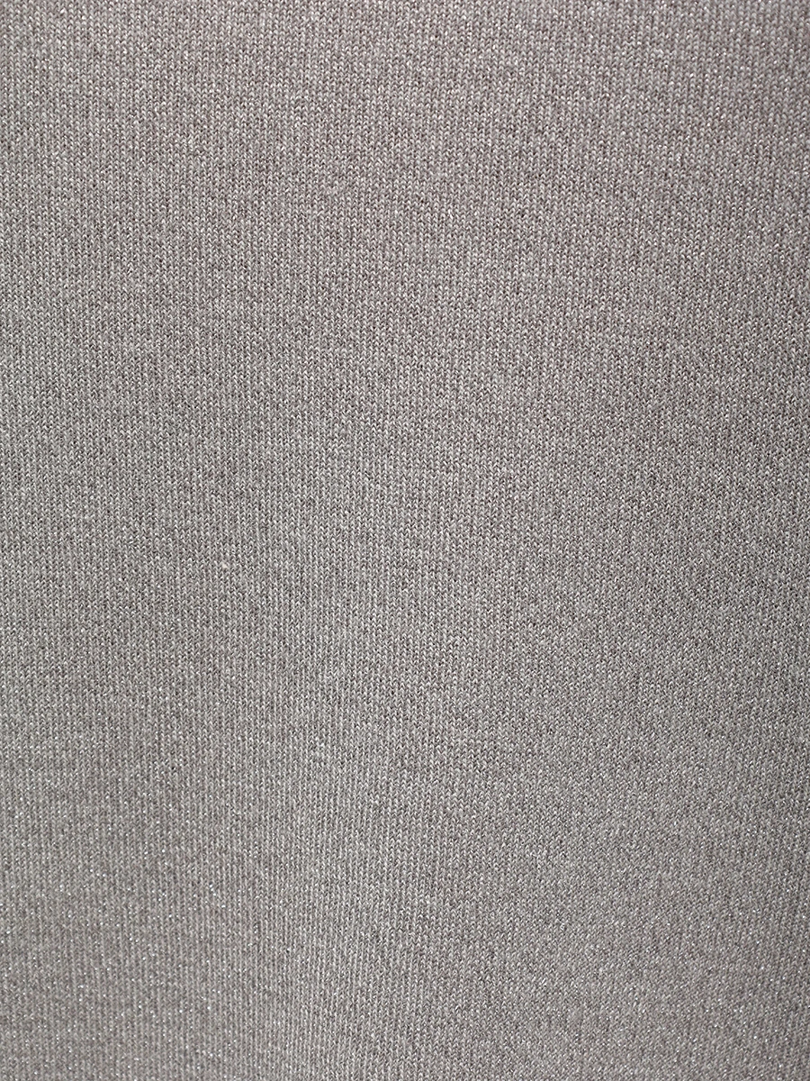 Футболка из кашемира и шелка BRUNELLO CUCINELLI M41810000 C8943 Темно- Серый  Фото 6