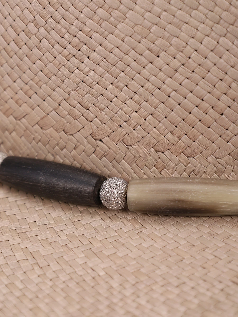 Шляпа плетеная BRUNELLO CUCINELLI MCAP91011 C7549 Бежевый  Фото 3