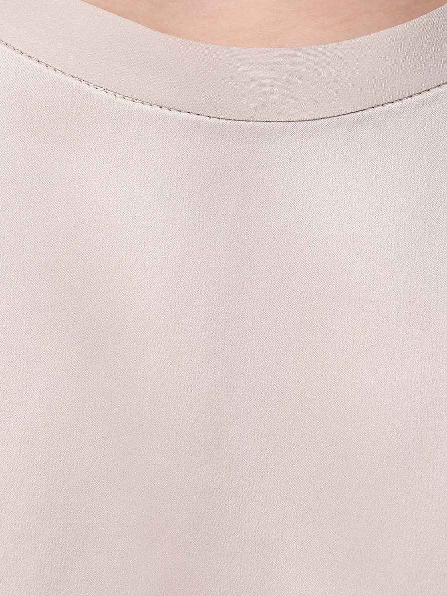 Топ шелковый BRUNELLO CUCINELLI M0C59EH500 C9732 Бежевый  Фото 6