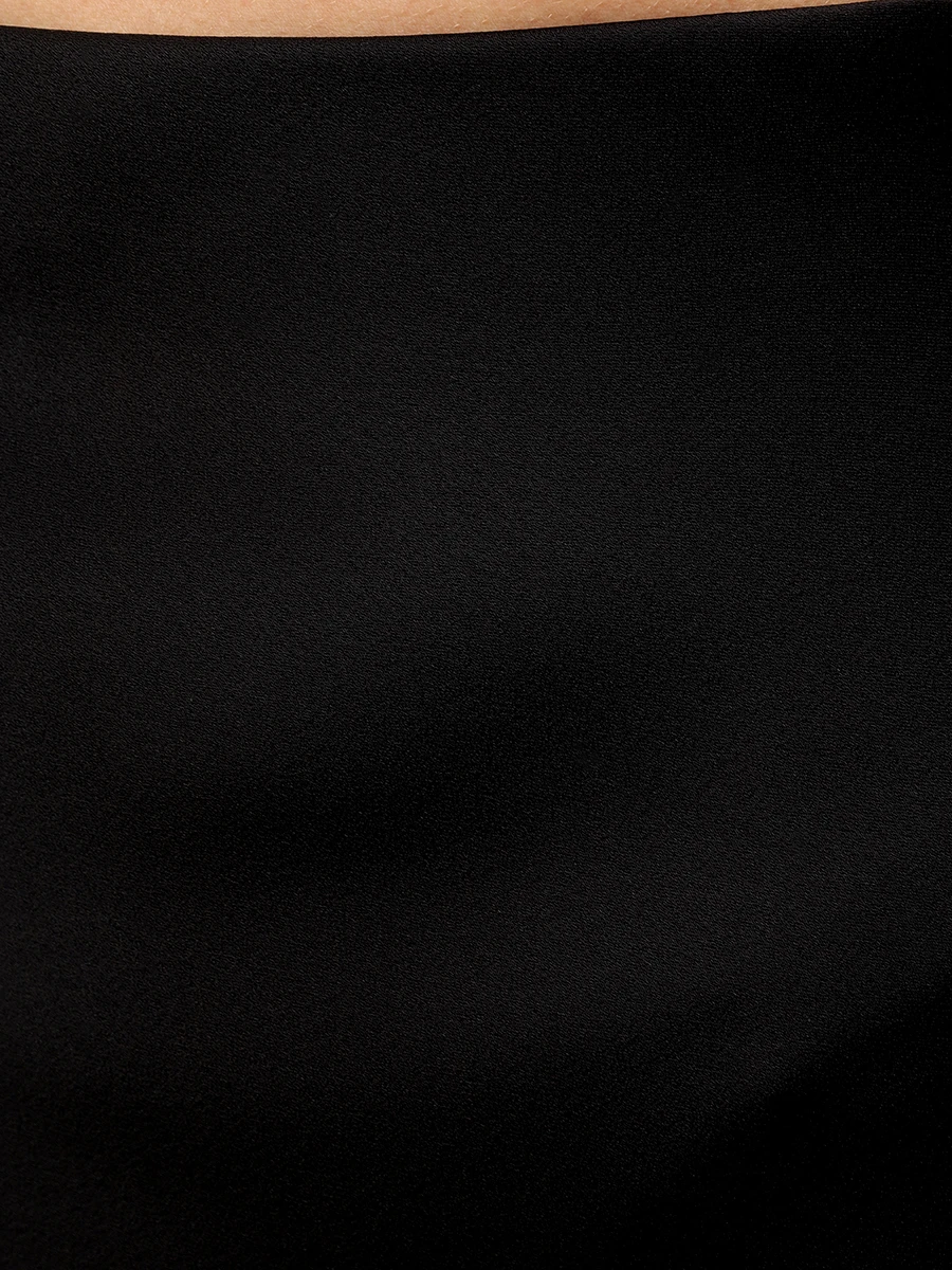 Юбка однотонная BRUNELLO CUCINELLI M0H38G3396 C101 Черный  Фото 6