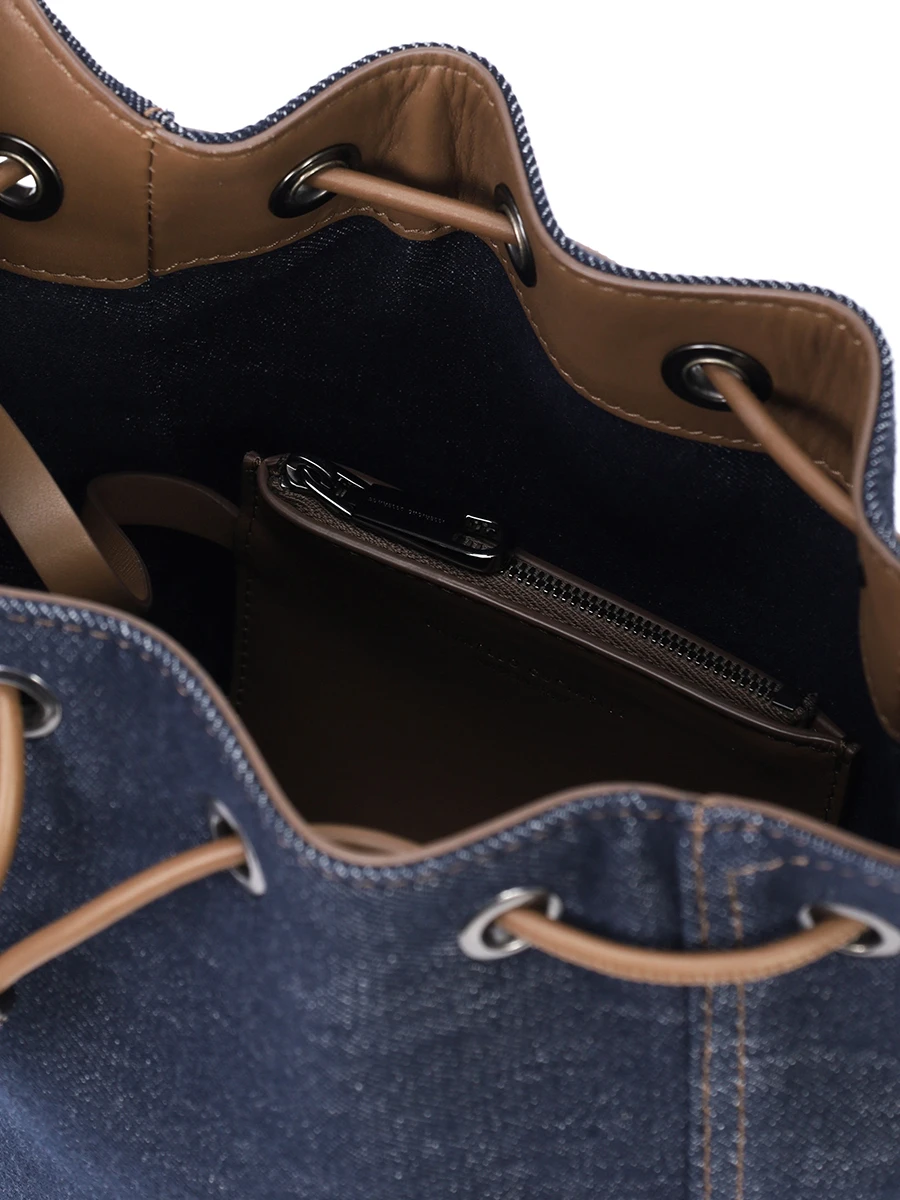 Сумка джинсовая BC Duo BRUNELLO CUCINELLI MB25D2678 C001 Деним  Фото 5